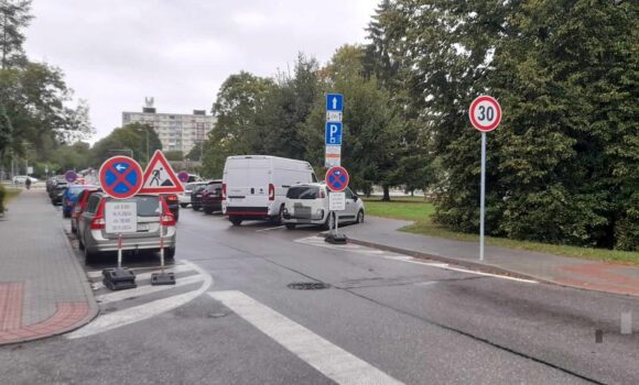 Obmedzené parkovanie na Olbrachtovej ulici