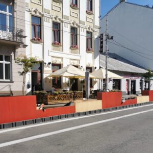 Z časti Palackého ulice bude pešia zóna. Jeden deň